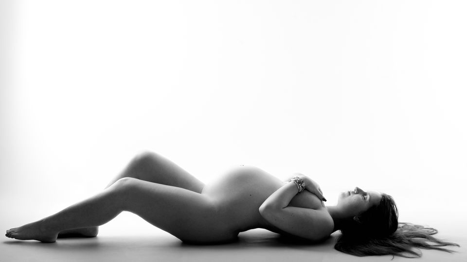 Séance photos grossesse Studio - Diane Souazé Photographe -L'isle sur la sorgue